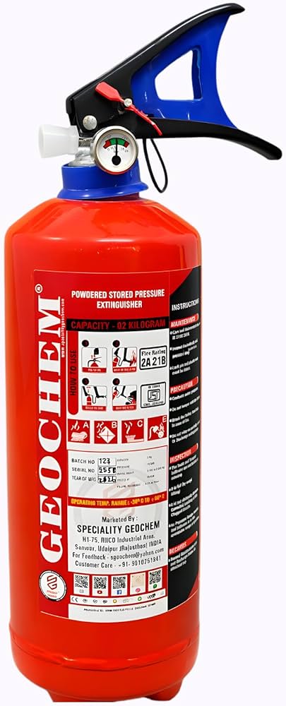 ISI ABC Dry Powder Fire Extinguisher (Stored Pressure)