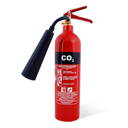 CO2 Based Portable Fire Extinguisher - Aluminium Body