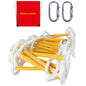 Safety Ladder 20M - Aluminium Rung with 12mm Rope