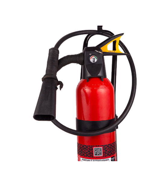 CO2 Based Portable Fire Extinguisher - Aluminium Body