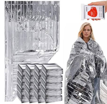 Aluminized Fire Blanket - 1m x 2m