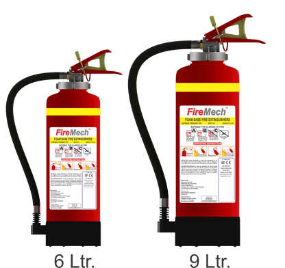 Foam Based Portable Fire Extinguisher