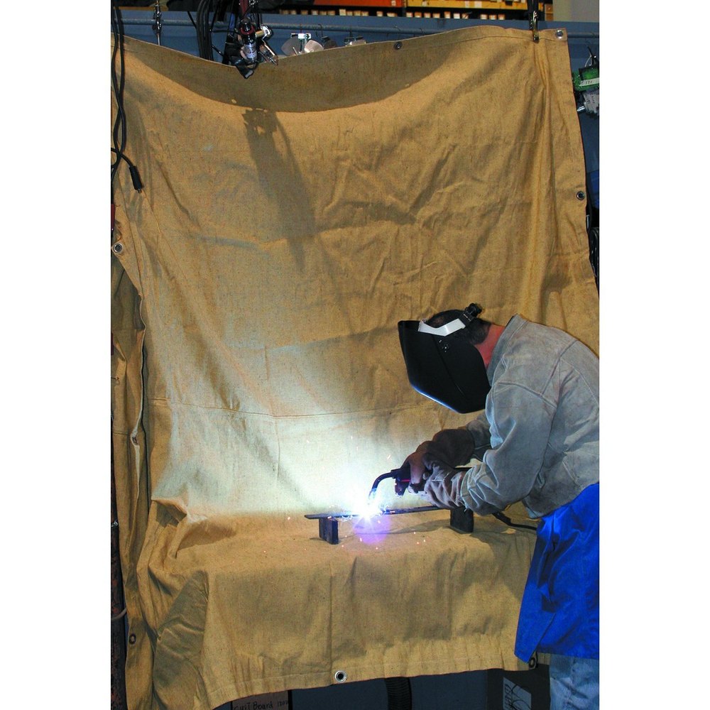 Ceramic Vermiculite Coated Welding Blanket - 1m x 2m